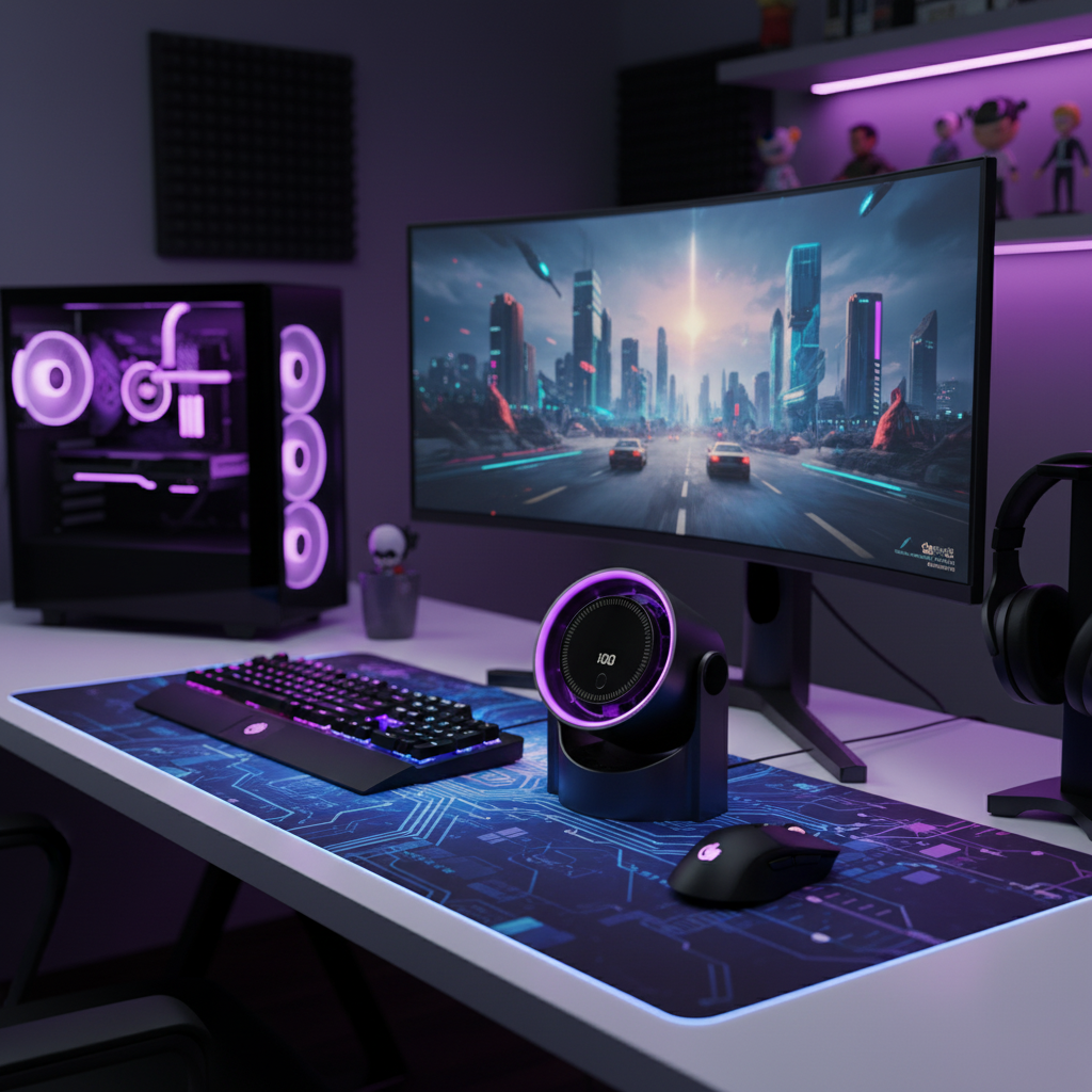 BreezeSync Portable Fan
